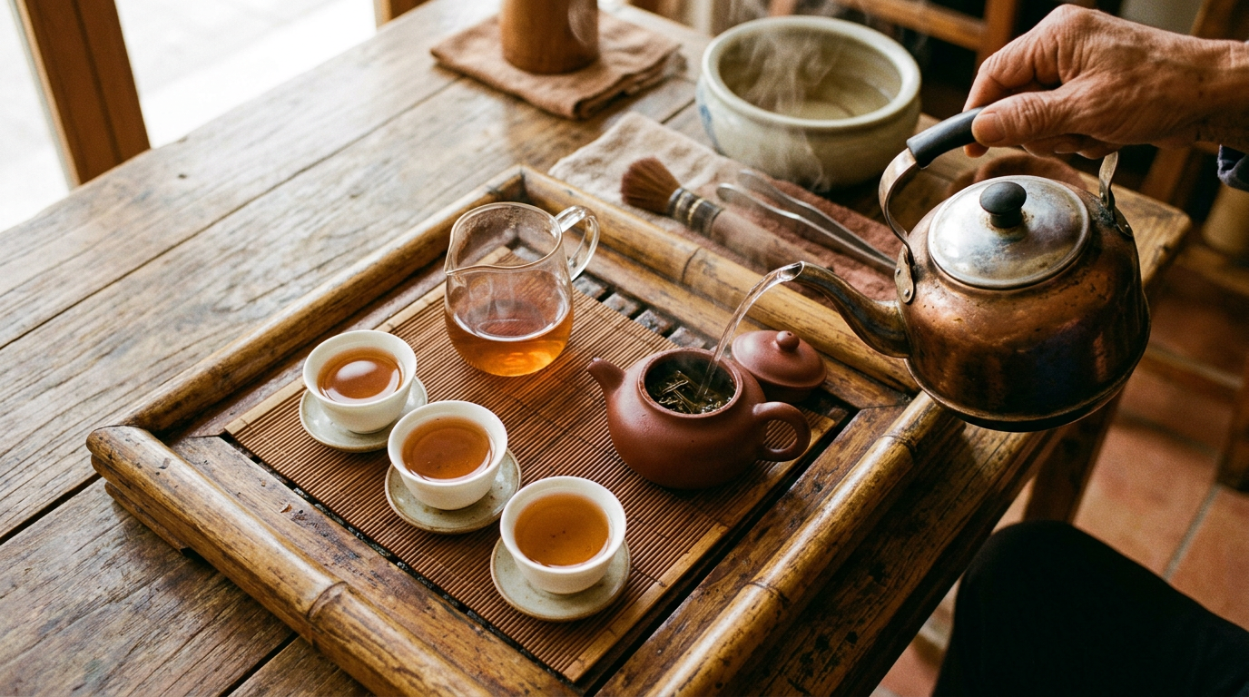 Gongfu Cha de Chaozhou : les 21 étapes expliquées pas à pas
